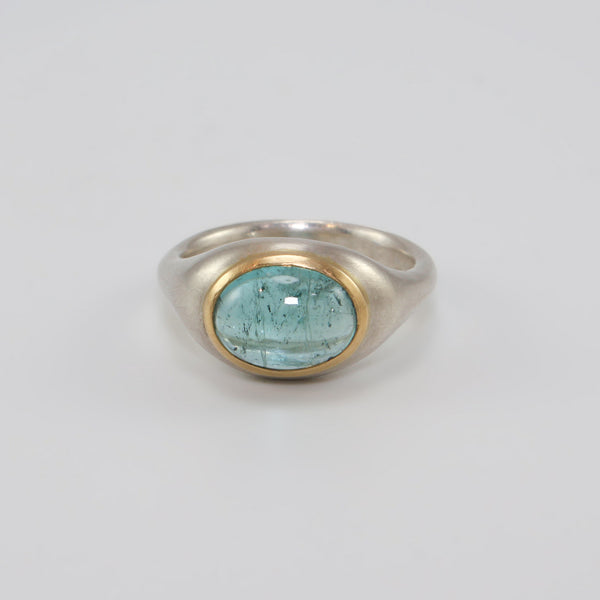 Light Blue Tourmaline Ring