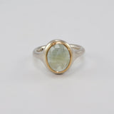 Light Green Sapphire Ring