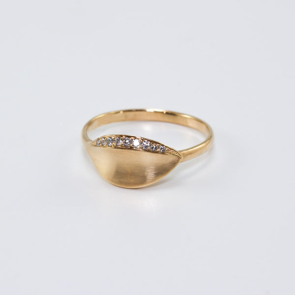 14K Yellow Gold Daphne Ring