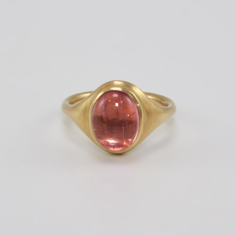 Pink Tourmaline Ring