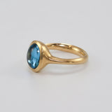 Blue Topaz Ring