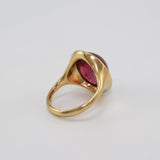 Watermelon Tourmaline Ring