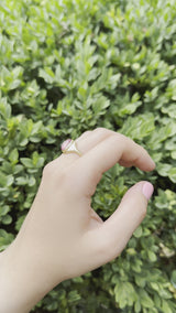 Pink Tourmaline Ring