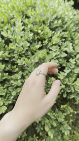 Aquamarine Ring