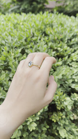 Blue Topaz Ring