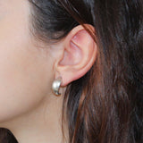 Dome Hoop Earrings