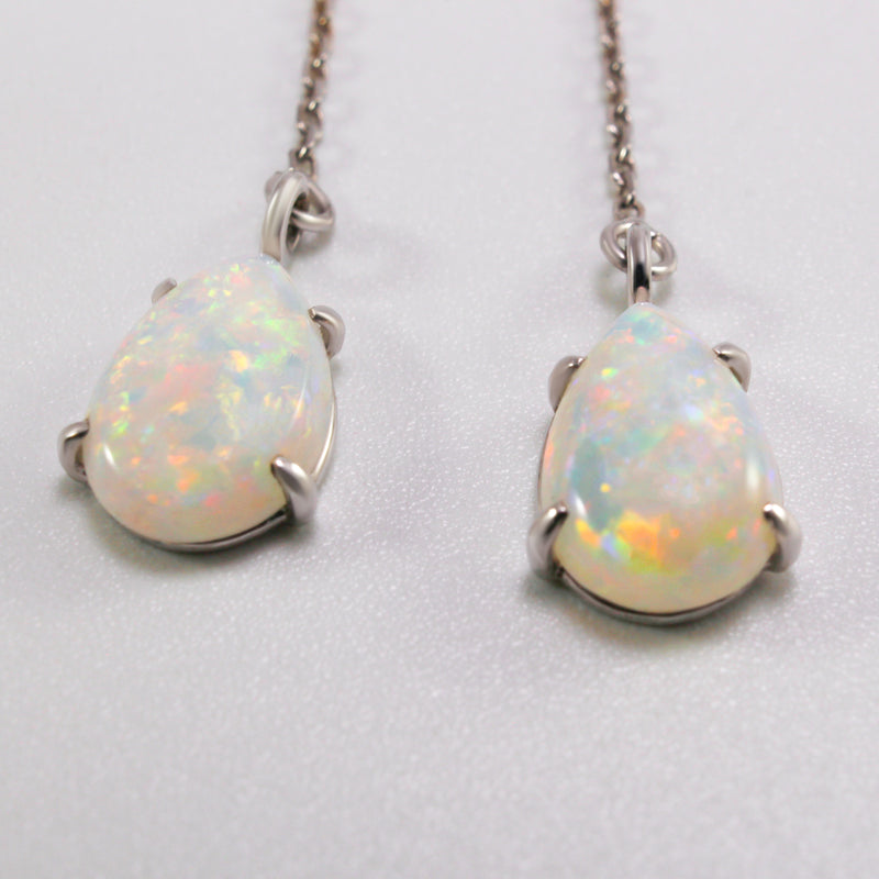 Opal Threader Earrings