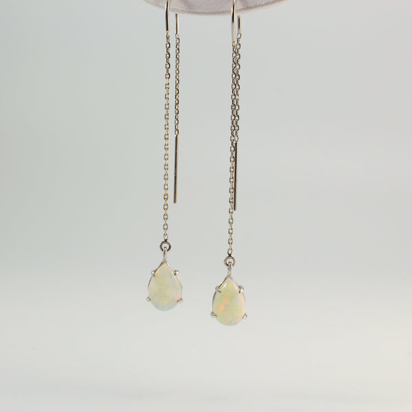 Opal Threader Earrings