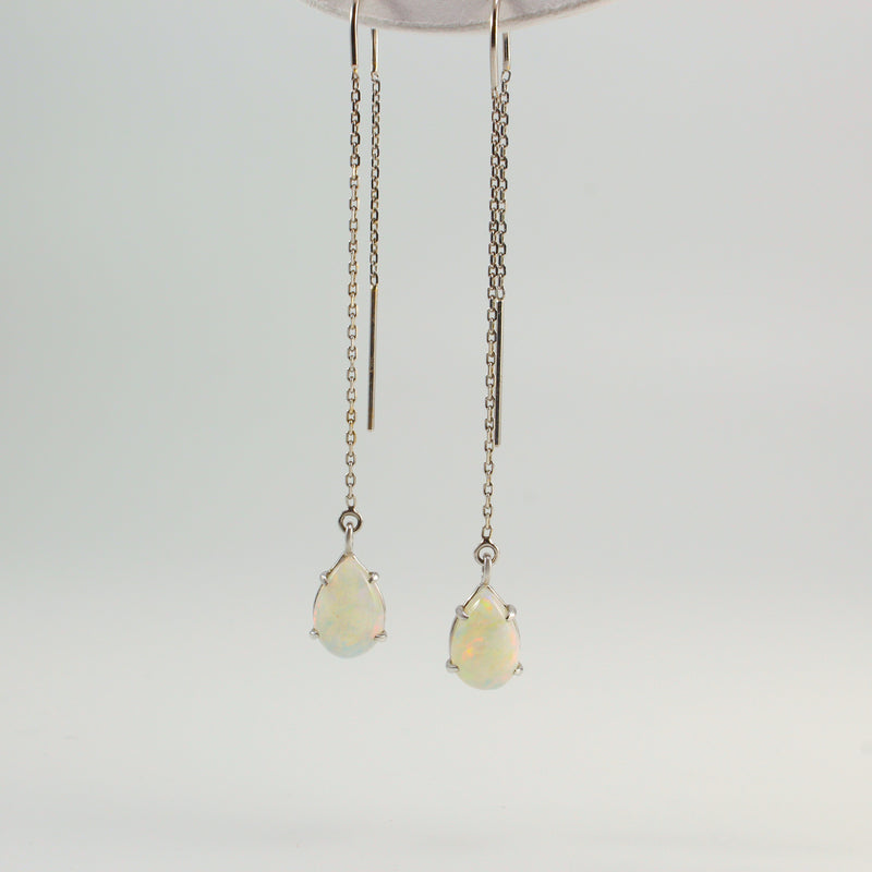 Opal Threader Earrings