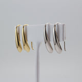 18K Yellow Gold Teardrop Earrings